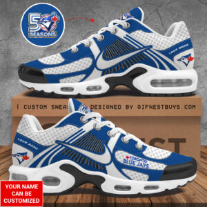 Personalized Toronto Blue Jays 50th Anniversary Air Max Shoes - TANTN20527