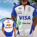 Visa Cash App Racing Bulls F1 Team Short Sleeve Button-Down Shirt – TANTN20245