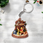 Winnie-the-Pooh 100th Anniversary Custom Shape 2-sided Keychain – TMTHU3108