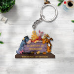 Winnie-the-Pooh 100th Anniversary Custom Shape 2-sided Keychain – TMTHU3110