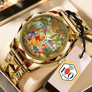 Winnie-the-Pooh 100th Anniversary Alloy Luxury Quartz Watch - TMTHU3178