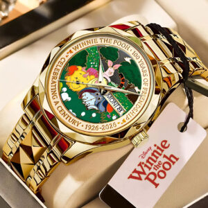 Winnie-the-Pooh 100th Anniversary Alloy Luxury Quartz Watch - HOATT15703