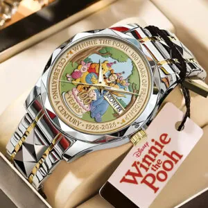 Winnie-the-Pooh 100th Anniversary Alloy Luxury Quartz Watch - MAITM14392