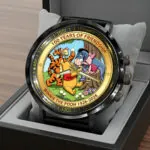Winnie-the-Pooh 100th Anniversary Black Stainless Steel Watch – HOATT15636