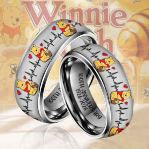 Winnie-the-Pooh 100th Anniversary Custom Alloy Ring - MAITM14420