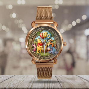 Winnie-the-Pooh 100th Anniversary Mesh Strap Quartz Watch - MAITM14579