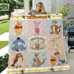 Winnie-the-Pooh 100th Anniversary Quilt Blanket – TMTHU3150