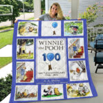 Winnie-the-Pooh 100th Anniversary Quilt Blanket – TMTHU3408