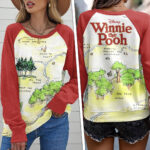 Winnie-the-Pooh Round Neck Raglan Sleeve Sweatshirt – HOATT15532