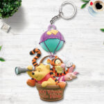 Winnie-the-Pooh 100th Anniversary Custom Shape 2-sided Keychain – TMTHU3107