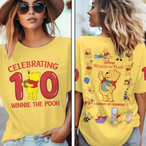 Winnie-the-Pooh 100th Anniversary 3D Apparel - TMTHU3288