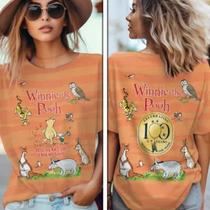 Winnie-the-Pooh 100th Anniversary 3D Apparel - TMTHU3304