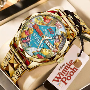 Winnie-the-Pooh 100th Anniversary Alloy Luxury Quartz Watch - TMTHU3403