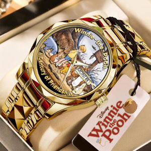 Winnie-the-Pooh 100th Anniversary Alloy Luxury Quartz Watch - TMTHU3499