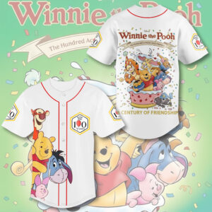 Winnie-the-Pooh 100th Anniversary Baseball Jersey - TMTHU3287