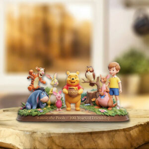 Winnie-the-Pooh 100th Anniversary Custom Shape Acrylic Plaque - TMTHU3340