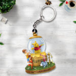 Winnie-the-Pooh 100th Anniversary Custom Shape 2-sided Keychain – TANTN20377