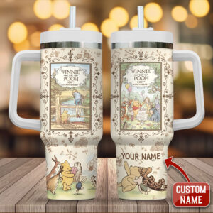 Personalized Winnie-the-Pooh 100th Anniversary 40oz Stanley Tumbler - TMTHU3438