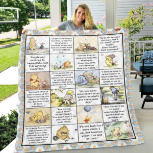 Winnie-the-Pooh 100th Anniversary 2026 Quilt Blanket - TMTHU3505