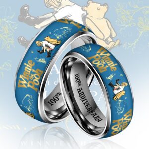 Winnie-the-Pooh 100th Anniversary Custom Alloy Ring - HOATT15574