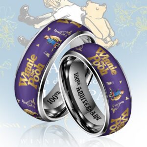 Winnie-the-Pooh 100th Anniversary Custom Alloy Ring - HOATT15575