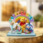 Winnie-the-Pooh x Easter Day Custom Shape Acrylic Plaque – TMTHU3518