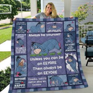 Winnie-the-Pooh x Eeyore Quilt Blanket - HOATT15675