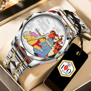 Winnie-the-Pooh x Friends 100th Anniversary Alloy Luxury Quartz Watch - TANTN20813