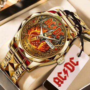 AC/DC Alloy Luxury Quartz Watch - HOATT16091