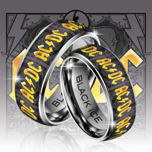 AC/DC Custom Alloy Ring - GNE5056