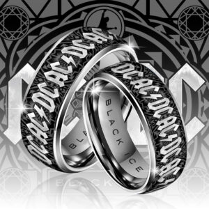 AC/DC Custom Alloy Ring - GNE5057