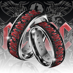 AC/DC Custom Alloy Ring - GNE5058