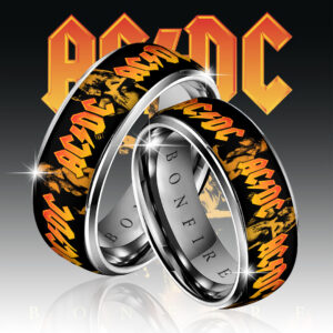 AC/DC Custom Alloy Ring - GNE5059