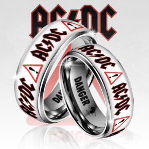 AC/DC Custom Alloy Ring - GNE5062