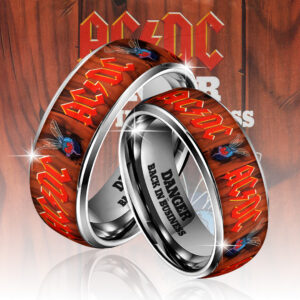 AC/DC Custom Alloy Ring - GNE5063