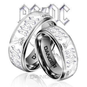 AC/DC Custom Alloy Ring - GNE5064