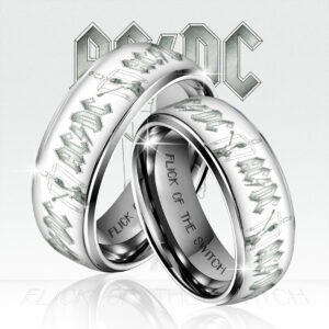 AC/DC Custom Alloy Ring - GNE5065