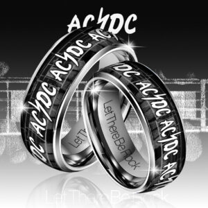 AC/DC Custom Alloy Ring - GNE5069