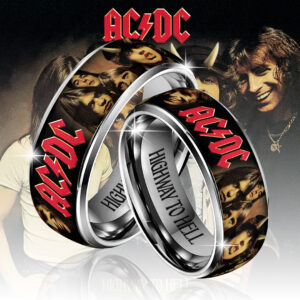 AC/DC Custom Alloy Ring - GNE5070