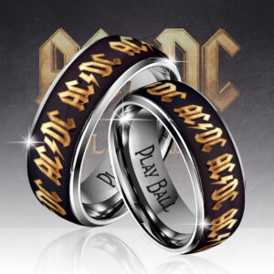 AC/DC Custom Alloy Ring - GNE5081