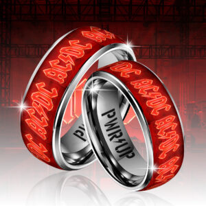 AC/DC Custom Alloy Ring - GNE5082