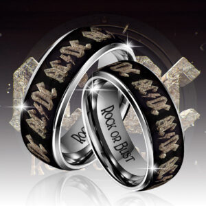 AC/DC Custom Alloy Ring - GNE5084