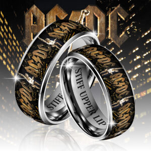 AC/DC Custom Alloy Ring - GNE5085