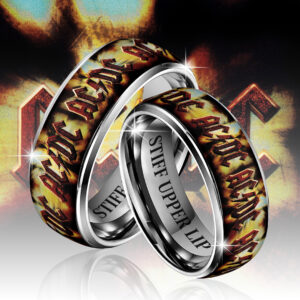 AC/DC Custom Alloy Ring - GNE5086