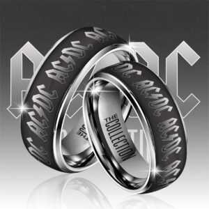 AC/DC Custom Alloy Ring - GNE5088