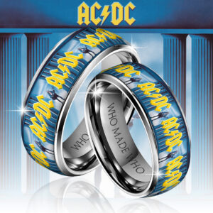 AC/DC Custom Alloy Ring - GNE5089