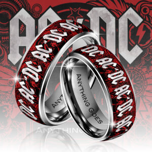 AC/DC Custom Alloy Ring - GNE5051