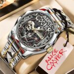 Alice Cooper Alloy Luxury Quartz Watch – GNE4908