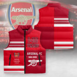 Arsenal FC 140th Anniversary 3D Sleeveless Down Jacket – MAITM14747