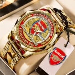 Arsenal FC 140th Anniversary Alloy Luxury Quartz Watch – TMTHU4071